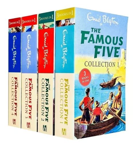 Enid Blyton The Famous Five Books Story Collection Five On A