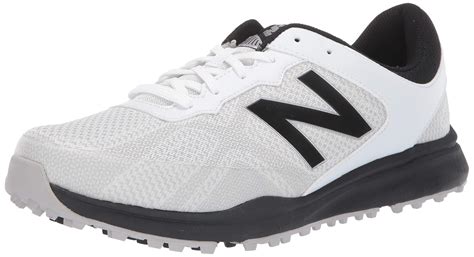 New Balance Rubber Breeze Breathable Spikeless Comfort Golf Shoe In Whiteblack White For Men