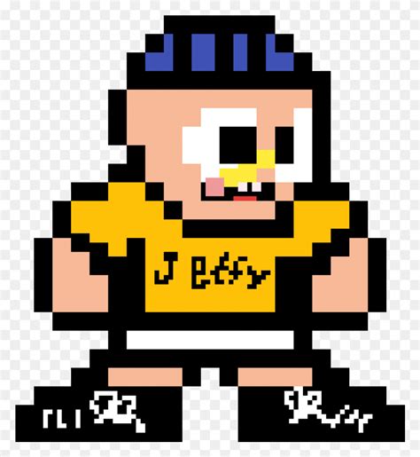 Sml Jeffy 8 Bit Character, Pac Man HD PNG Download - FlyClipart