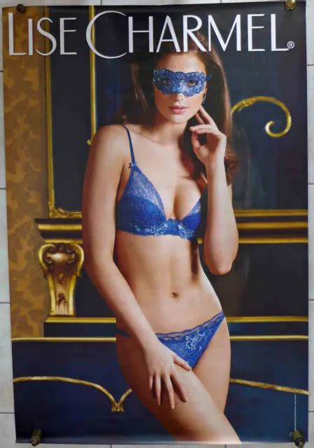 AFFICHE LINGERIE LISE Charmel Grand Format 2014 175x117 NEUF EUR 43 00