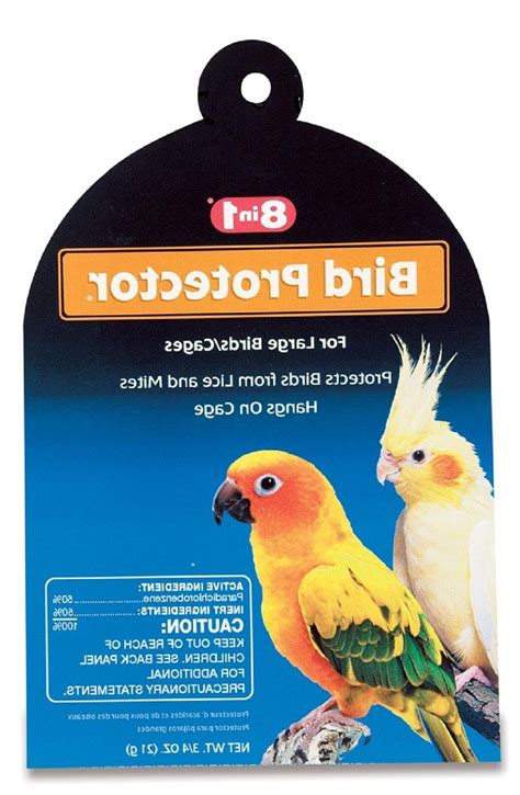 8 in 1 Lice and Mite Bird Protector