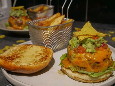 Nacho Burger with Guacamole | The Rare Welsh Bit