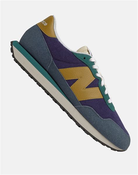 New Balance Mens 237 Trainers Purple Life Style Sports Uk