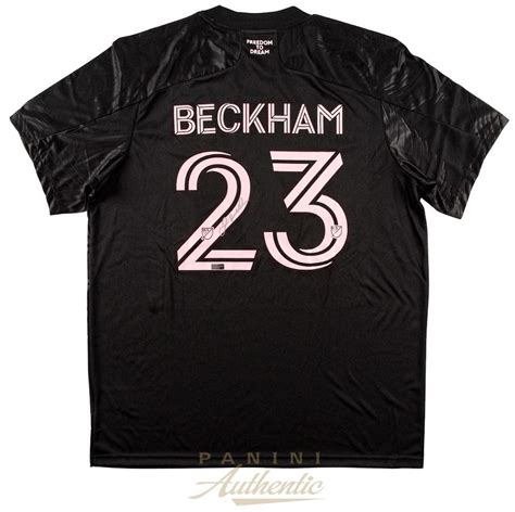 David Beckham Signed Inter Miami CF Jersey (Panini) | Pristine Auction