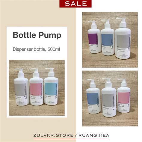 Jual P1 5 Botol Sabun PUMP Plastik Aesthetic Botol Pump Refill