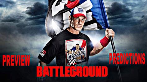 Wwe Battleground 2017 Preview And Predictions Youtube