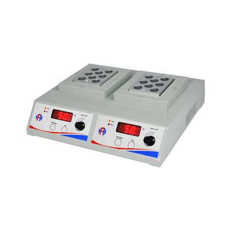 Heating Block Heater Metal Dry Bath Incubator With Two Insert Blocks