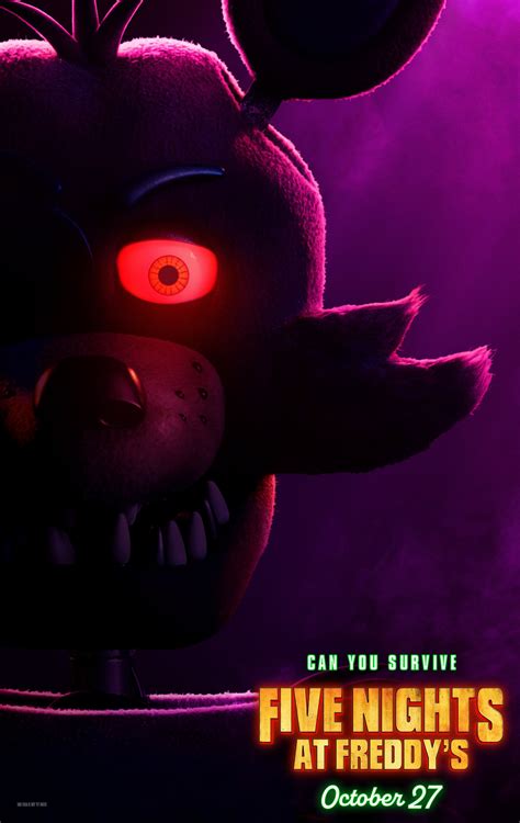 Fnaf Movie Foxy The Pirate Fox Poster 1 High Resolution Five Nights