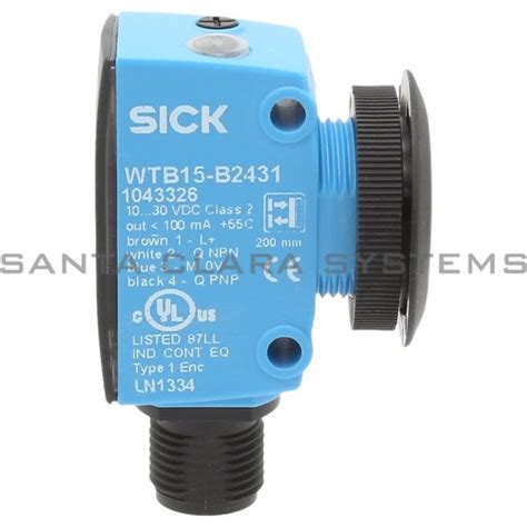 Wtb B Sick Photoelectric Proximity Sensor Santa Clara