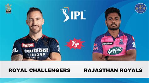 Rcb Vs Rr Dream11 Prediction Head To Head Players Stats Fantasy Team