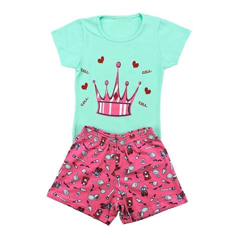 Conjunto Menina 10 Anos - Kit 4 Conjunto Roupa Infantil Juvenil Menina 10/12/14 Anos | Shopee Brasil