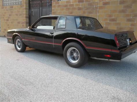 Sell used 86 monte carlo ss,black low miles, in Milford, Ohio, United ...