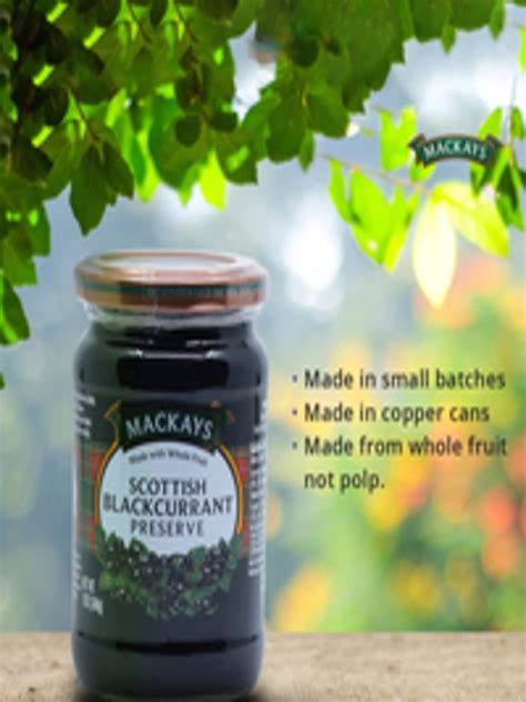 Buy Mackays Scottish Blackcurrant Preserve Gm Sauces And Spreads