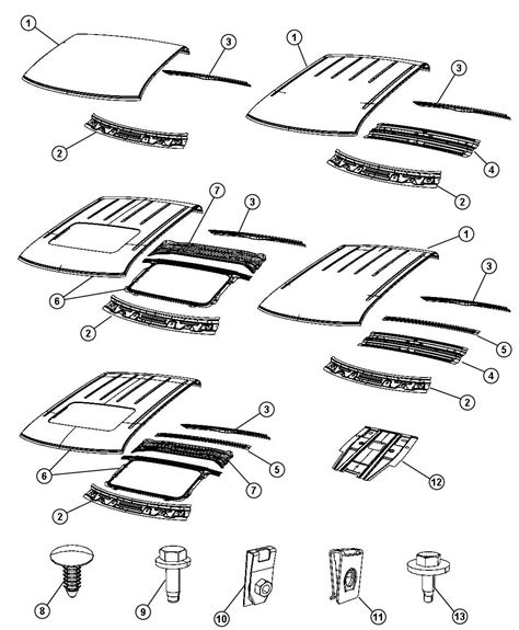 Dodge Ram Panel Roof Without Sunroof Opening Ab