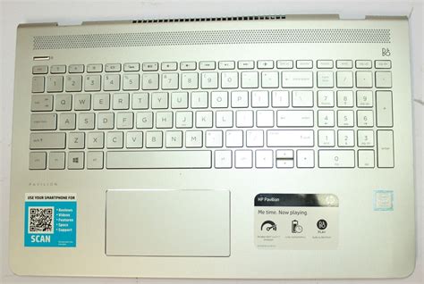 HP Pavilion 15 CC 15 CC050WM 15 CC050OD Palmrest W 8 Backlit Keyboard