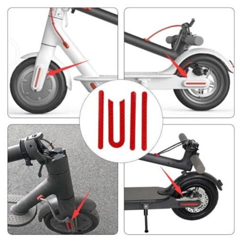 Reflexné pásiky na kolesá Xiaomi Scooter noPedals sk