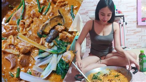 How I Cook My Kare Kare Youtube