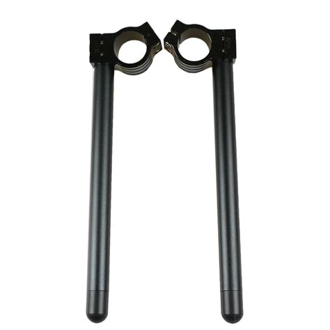 Pcs Universal Moto Racing Adjustable Cnc Mm Clip On Ons