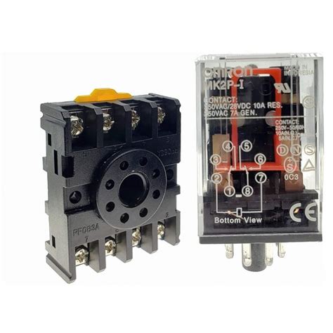 Relay 8 Pin 220vac With Base Price In Bd Citytech Bd