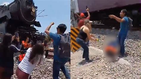 Mujer Muere Tras Ser Golpeada Por Tren Mientras Se Sacaba Una Selfie En