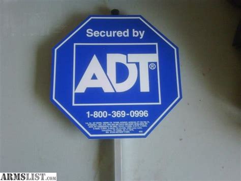 ARMSLIST - For Sale: ADT Yard Signs