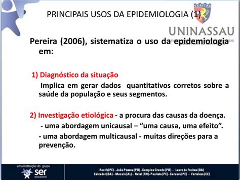 Ppt Epidemiologia Prof Julio C V Nova Powerpoint Presentation