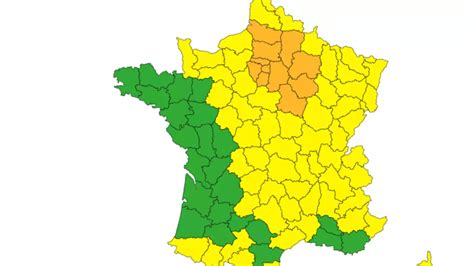 M U00e9t U00e9o France Météo de violents orages attendus en Île de