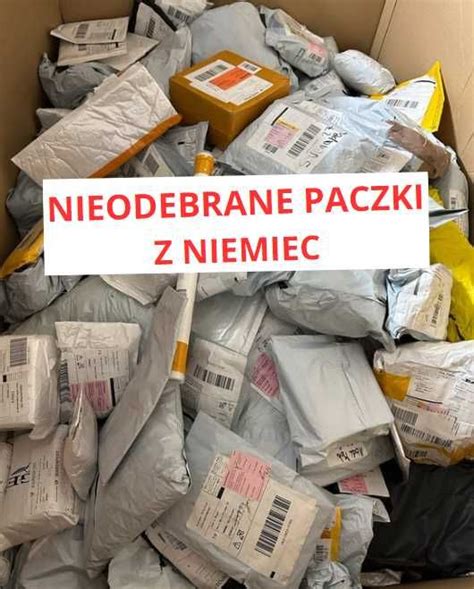 7 Szt Nieodebrane Paczki Kurierskie Amazon EBay Paleta Mix Zwroty