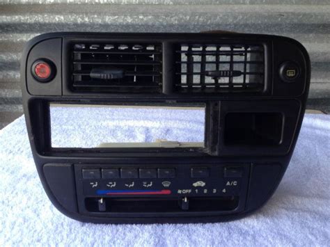 Find 1996 1997 1998 HONDA CIVIC AC HEATER CONTROL RADIO BEZEL In