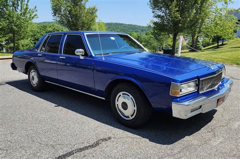 No Reserve 1989 Chevrolet Caprice 9c1 Police Package For Sale On Bat