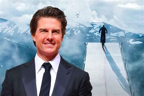 Tom Cruise Video As Salt En Moto Hacia Un Acantilado Para Misi N