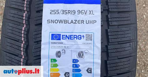 Windforce Snowblazer uhp žieminės 255 35 R19 A24806541