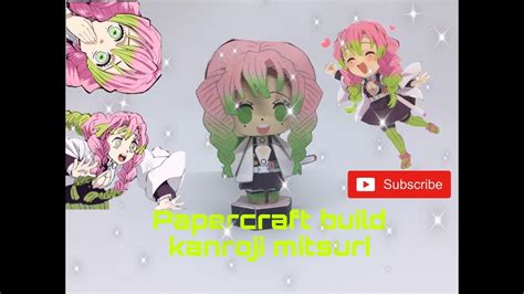 Mitsuri Kanroji Papercraft Paper Dolls Anime Chibi Paper Crafts Porn Sex Picture