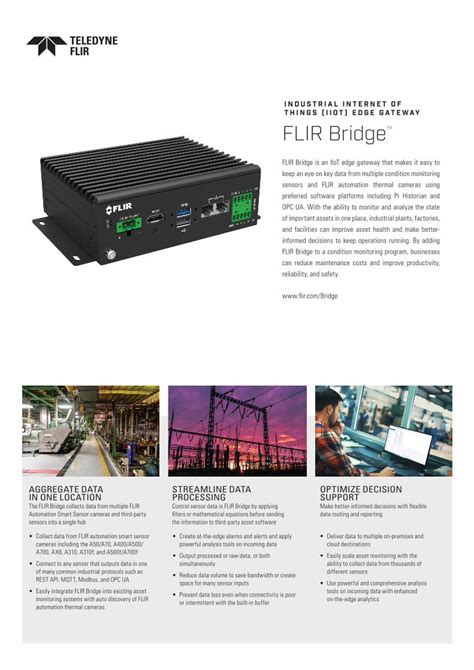 PDF INDUSTRIAL INTERNET OF THINGS IIOT EDGE GATEWAY FLIR