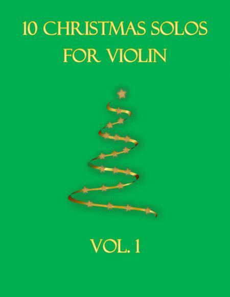 10 Christmas Solos For Violin Vol 1 Arr B C Dockery By Various Sheet Music For Violin Solo