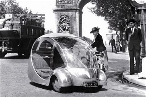 Paul Arzens Loeuf Electrique 1942 The Electric Egg Old Concept Cars