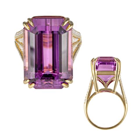 Bague En Or Et Kunzite De Patroke AMAYANI 4468AF Juwelo Bijouterie