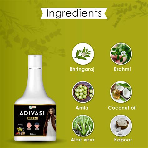 Adivasi Herbal Hair Oil Ingredients How To Use And Benefits For Men