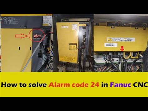 Fanuc Alarm Code No How To Solve It Youtube