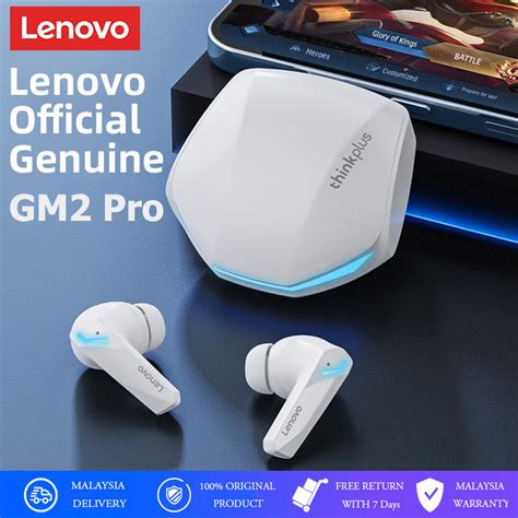 Lenovo GM2 Pro TWS Bluetooth Earphone With Mic True Wireless Gaming