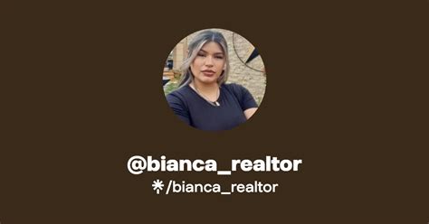 Bianca Realtor Instagram Tiktok Linktree