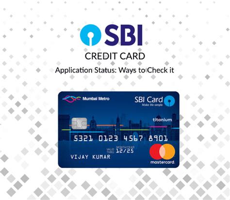 SBI Credit Card Status Tracking How To Track SBI Credit Card