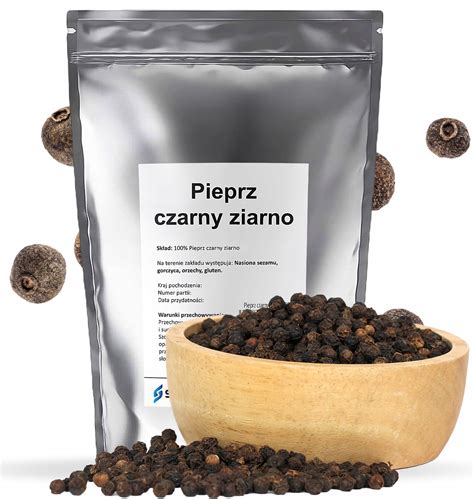 PIEPRZ CZARNY Ziarnisty Aromatyczny Ziarno 200g 12484720814 Allegro Pl