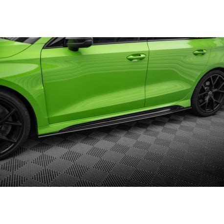 Carbon Fiber Side Skirts Audi Rs Sedan Sportback Y Races Shop