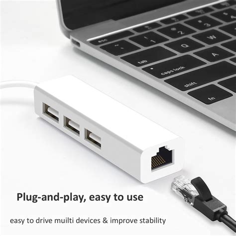 Usb 2 0 Hub RTL8152 Type C Netwerkkaart Otg Usb Hu Grandado