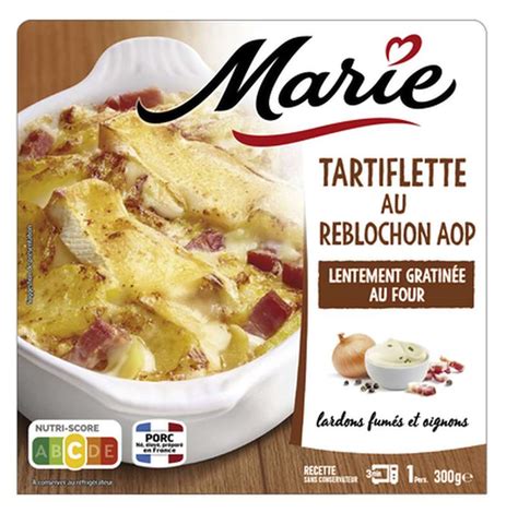 Tartiflette Au Reblochon Aop Marie G Bam Courses Vos Courses