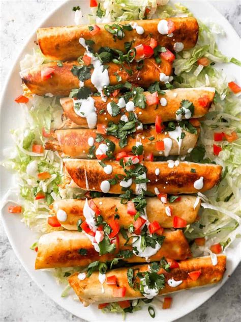 Chicken Flautas Recipe - The Cookie Rookie®