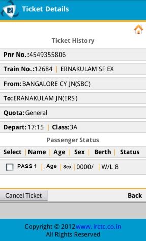 How To Book Indian Railways Tickets Through IRCTC Mobile Site