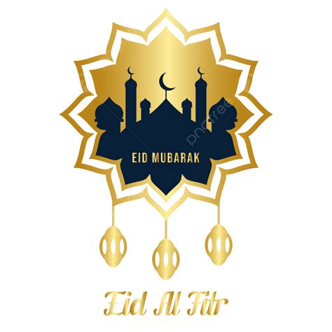 รูปeid Al Fitr ออกแบบสร้างสรรค์ที่สวยงามด้วยมัสยิดสีฟ้า Png Eid Al