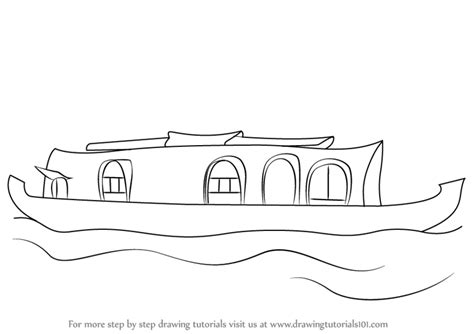 House Sketch Step By Step at PaintingValley.com | Explore collection of ...